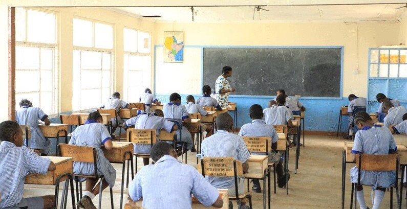 Students in a Kenyan classroom — the environment Classroom AI is designed for